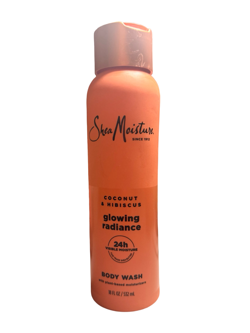 SheaMoisture Coconut & Hibiscus Glowing Radiance Body Wash, 18 fl oz